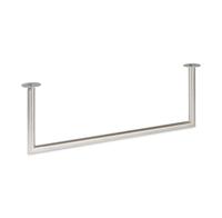 Garderobestang RVS U vorm Ø32 mm - per meter