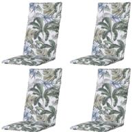 Kussen hoog 50x120 universeel outdoor Bliss blauw (4 stuks) Madison - Madison