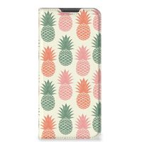 OPPO A54 5G | A74 5G | A93 5G Flip Style Cover Ananas