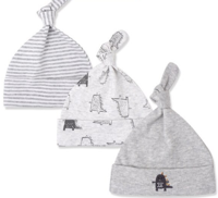 Babymuts set - Dino Grijs