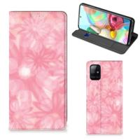 Samsung Galaxy A71 Smart Cover Spring Flowers