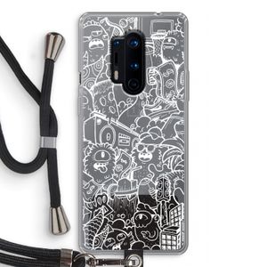 Vexx City #2: OnePlus 8 Pro Transparant Hoesje met koord