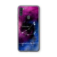 Sterrenbeeld - Donker: Samsung Galaxy A11 Transparant Hoesje