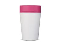 Circular&Co. Koffiebeker - circular cup - grijs/roze - 227 ml Circular&Co. Koffiebeker - circular cup - grijs/roze - 227 ml