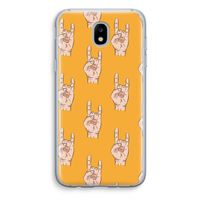 Rock: Samsung Galaxy J5 (2017) Transparant Hoesje Rock: Samsung Galaxy J5 (2017) Transparant Hoesje
