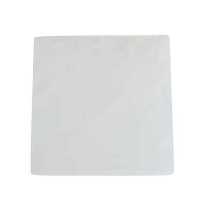 Edelsteen Seleniet Vierkante Oplaad Plaat 10 cm
