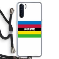 WK Wielrennen: Oppo A91 Transparant Hoesje met koord