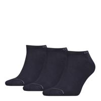 Calvin Klein Heren Sneakersokken 3-pack Navy-One Size (40-46)