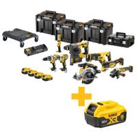 DeWALT DCK853P4T Accu combiset 8-delig 18V XR 5.0Ah in TSTAK DeWALT DCK853P4T Accu combiset 8-delig 18V XR 5.0Ah in TSTAK