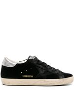 Golden Goose baskets Super-Star en velours - Noir