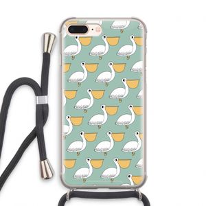 Pelican: iPhone 8 Plus Transparant Hoesje met koord