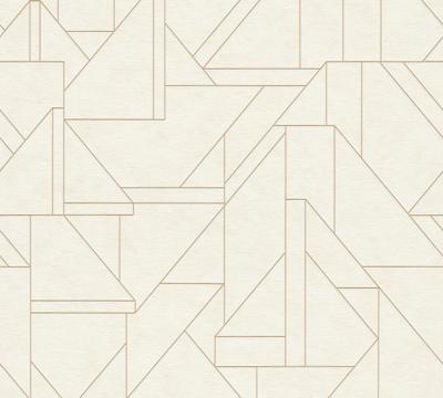 Livingwalls Metropolitan Stories. Travel Stories - Wit - Geometrisch - 391181