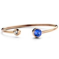 Armband Dames CO88 Collection 8CB-90257 Blauw Roze goud