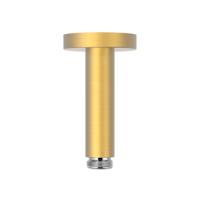 Douchearm Tres Exclusive | 10 cm | Plafond montage | Messing | Rond | 24k Goud mat