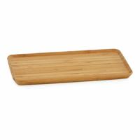 Snackdienblad Andrea House ax70063 Bamboe Rechthoekig 27 x 15 x 1,5 cm