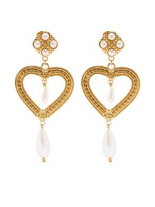 Moschino boucles d'oreilles cœur à clip