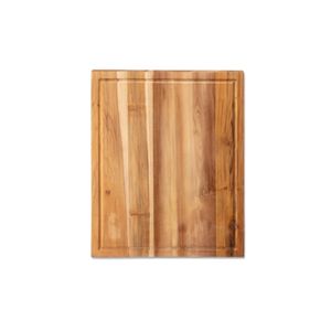 Blokker snijplank - 50x40x4 cm - teak - bijenwax