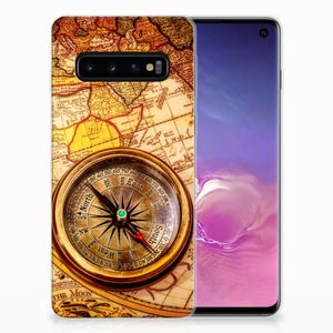 Samsung Galaxy S10 Siliconen Back Cover Kompas