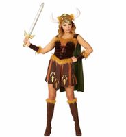 Viking Sigursdottir Vrouw Kostuum