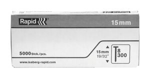Rapid Nagels Type 8 Gegalvaniseerd, Box 5000st Lengte 15mm