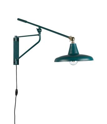 Wandlamp Hector Teal Wandlamp Hector Teal