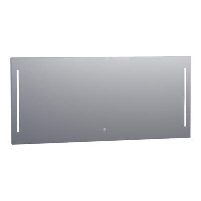 Brauer Pyrite Spiegel - Rechthoekig - 160 cm - met Directe LED-Verlichting - Dimbaar - met Touchbediening