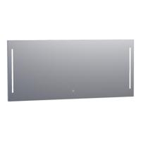 Brauer Pyrite Spiegel - Rechthoekig - 160 cm - met Directe LED-Verlichting - Dimbaar - met Touchbediening