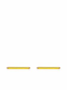 BEATRIZ PALACIOS petites boucles d'oreilles Neon Lemon - Jaune