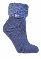 Ladies lounge socks maat 4-8 (37-42) dark lavender