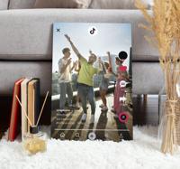 Tiktok Gepersonaliseerd canvas schilderij