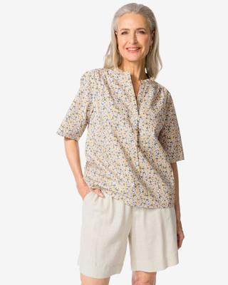 HEMA Damesblouse Sophie Bloemen Multi (multi)