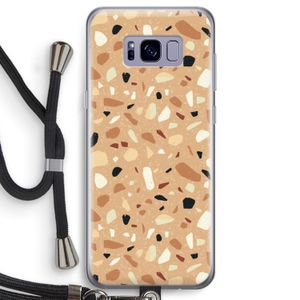 Terrazzo N°17: Samsung Galaxy S8 Transparant Hoesje met koord