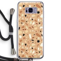 Terrazzo N°17: Samsung Galaxy S8 Transparant Hoesje met koord