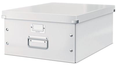 Leitz WOW opbergdoos Click & Store, ft A3, wit