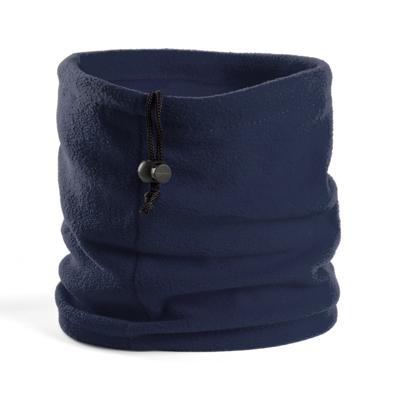 Nekwarmer - donkerblauw - fleece - verstelbaar - colsjaal voor volwassenen