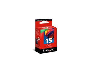 Lexmark Nr. 15 retourprogramma kleuren inktcartridge