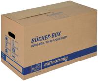Tidypac boekendoos, ft 56 x 29,3 x 33 cm, bruin