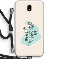 Violets are blue: Samsung Galaxy J7 (2017) Transparant Hoesje met koord
