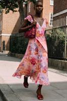 Jurk ontworpen door Mr. Christian Lacroix - RED - XL