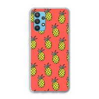 Ananas: Samsung Galaxy A32 4G Transparant Hoesje
