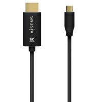 Adapter USB-C naar HDMI Aisens A109-0712 2 m Adapter USB-C naar HDMI Aisens A109-0712 2 m