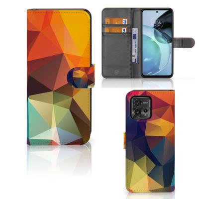 Motorola Moto G72 | Book Case | Polygon Color