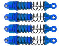 Schokdempers (4) voor de Arrma 1/18 Grom (Mojave, Typhon, Granite) - Blauw