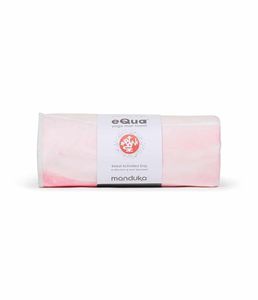 Manduka eQua Yogamat Handdoek - Ebb and Flow (182 x 67 cm)