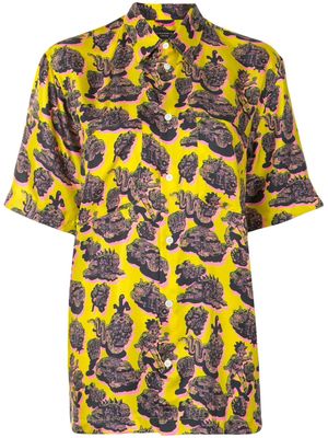 Stella McCartney chemise Ricky - Jaune