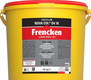 Frencken Nova Col D4 1K Watervaste Houtlijm 25kg