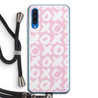 XOXO: Samsung Galaxy A50 Transparant Hoesje met koord