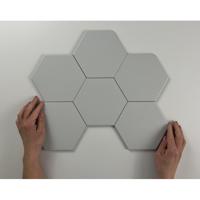 Cifre Ceramica Hexagon Timeless wand- en vloertegel - 15x17cm - 9mm - Zeshoek - Lichtgrijs mat SW07311860-4 - thumbnail