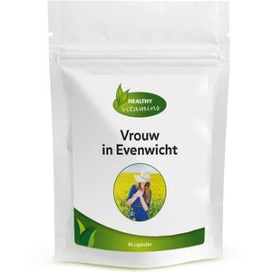 Vrouw in Evenwicht | 60 capsules | met Vitex Agnus Castus en Dong Quai | vitaminesperpost.nl