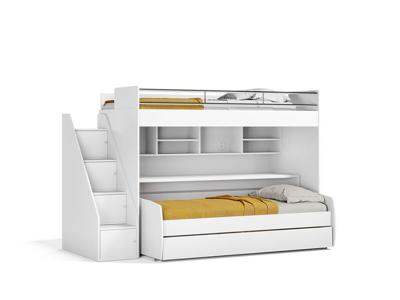 Stapelbedkast Icon 3 personen Koudschuim matras HR60 - tot 120 KG